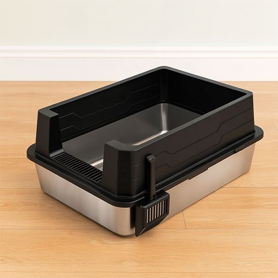 Bac à Litière Design Anti-Odeurs pour Chat | FéliConfort