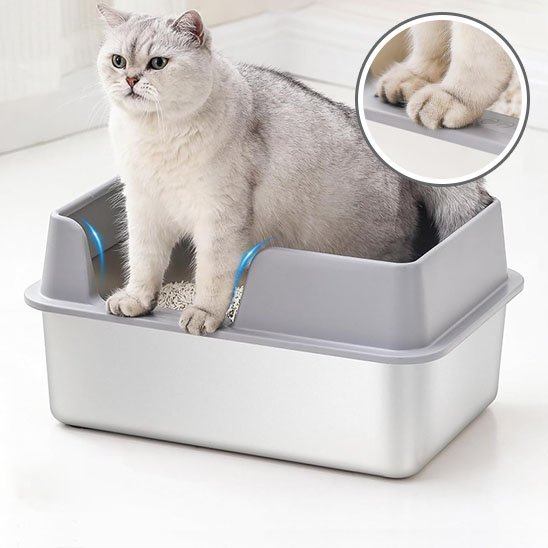 Bac à Litière Design Anti-Odeurs pour Chat | PetComfort