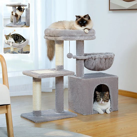 Arbre à Chat Compact | FélinConfort