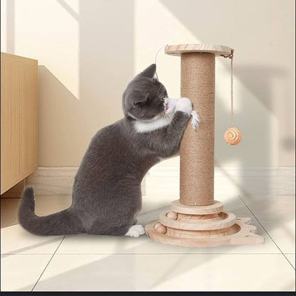 Arbre à Chat en Bois Naturel Design | NatureFélin