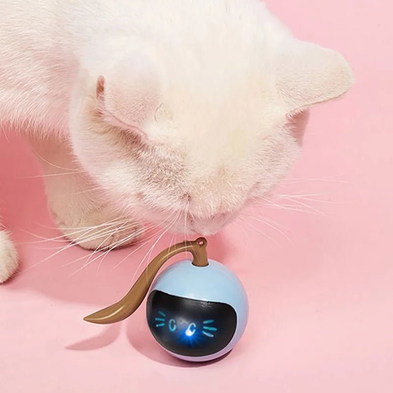 Automatic Funny Cat Toys Electric Motion Undercover Moving Bouncing Rolling Ball Interactive Toy For Indoor Cat Kitty Pet Toy