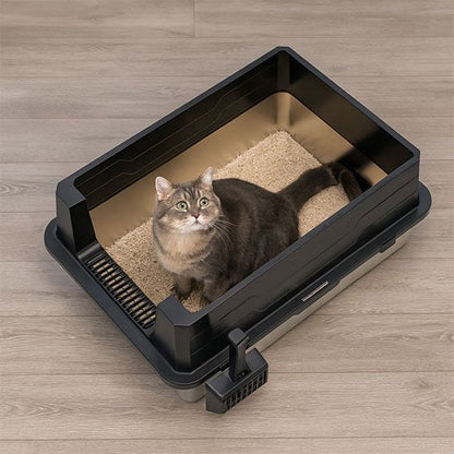 Bac à Litière Design Anti-Odeurs pour Chat | FéliConfort