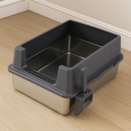 Bac à Litière Design Anti-Odeurs pour Chat | FéliConfort