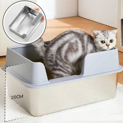 Bac à Litière Design Anti-Odeurs pour Chat | PetComfort