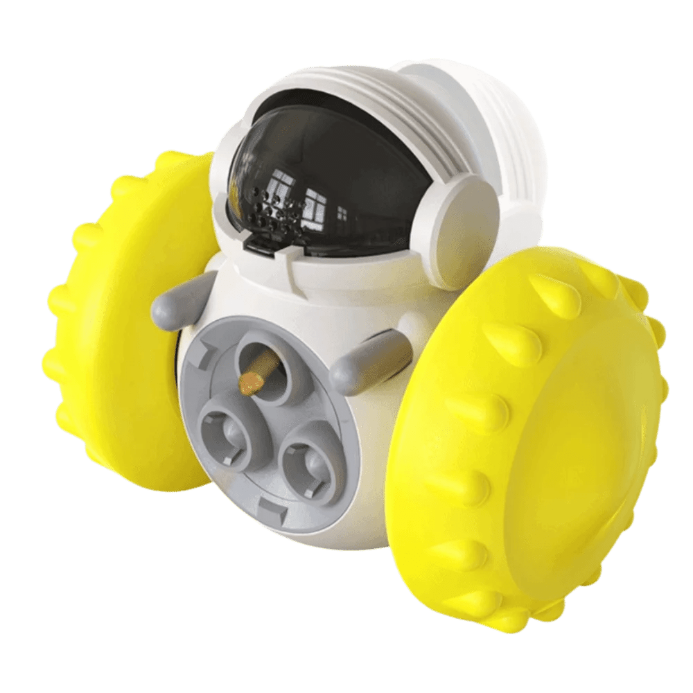 Robot Distributeur Puzzle: Distributeur de friandises, Jeu de réflexion et Labyrinthe Alimentaire. | Jouet Chat Interactif  | FélinFun