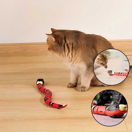 Serpent intelligent Automatique Rechargeable | Jouets Interactif | ChasseFelix